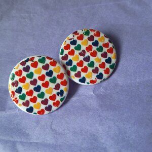 Earrings boho colorful  new